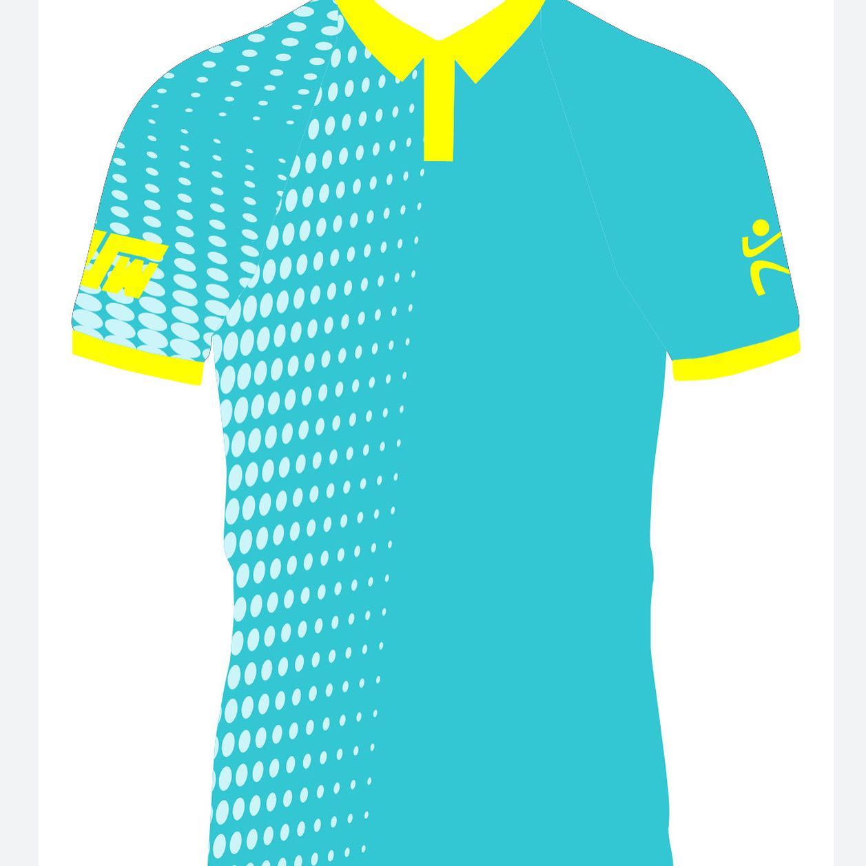 Golf Polo - Plain Colour with Dots