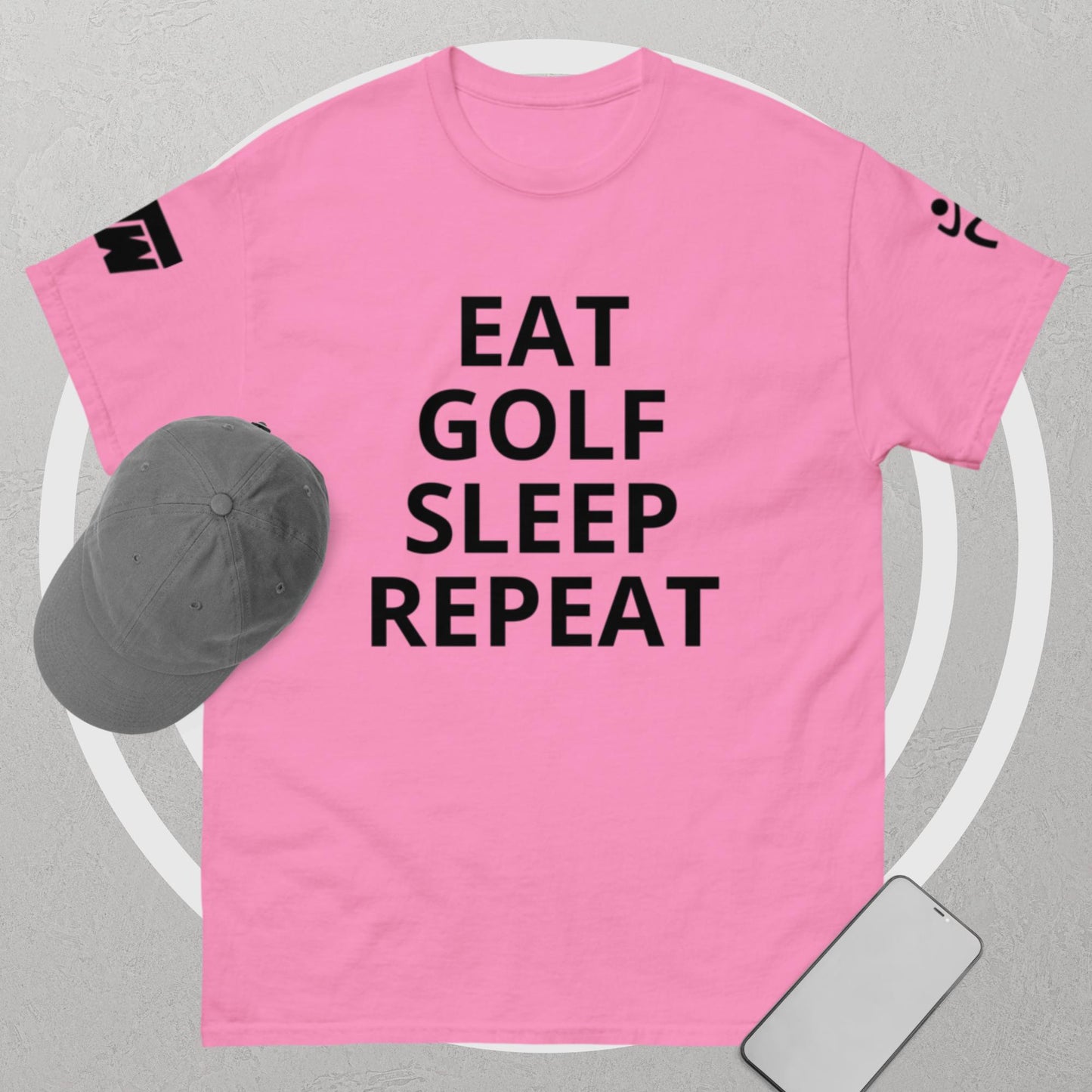 Eat Golf Sleep Repeat - Unisex classic tee